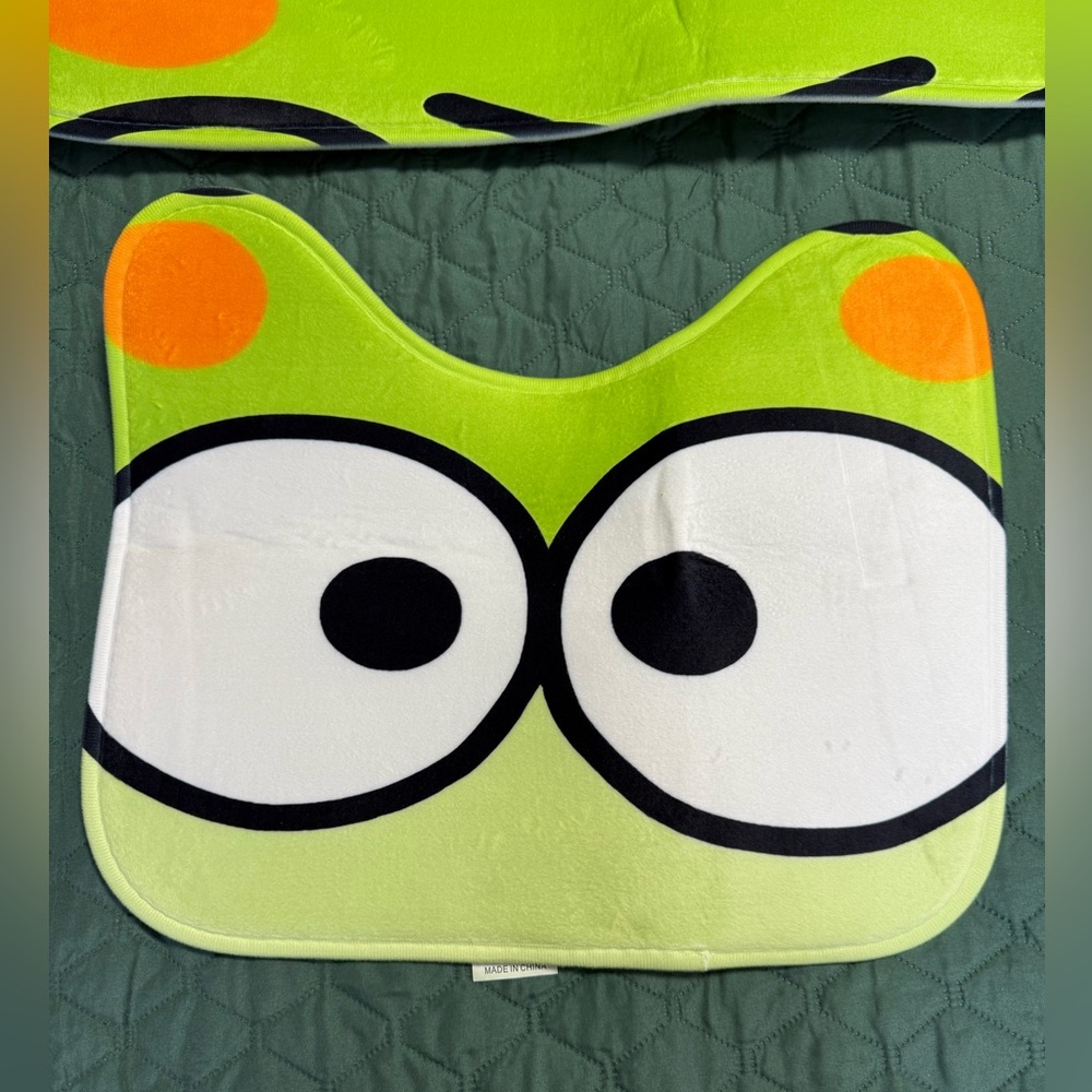 Frog Design Bath Mat Set - Picture 2 of 9